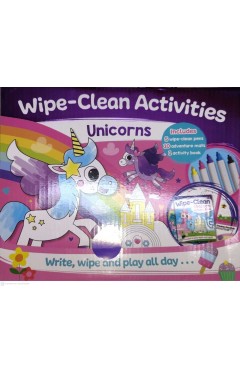 Wipe Clean Activity Pack  Unicorns